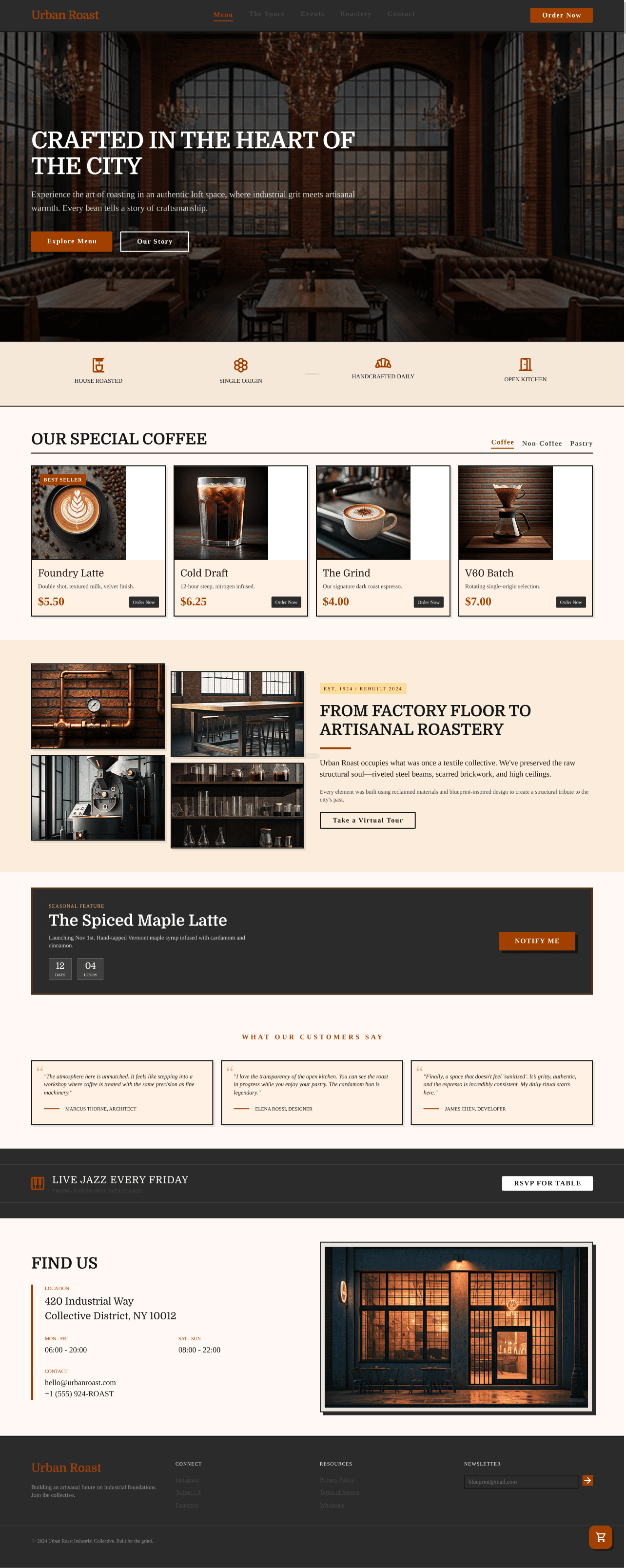 Café & Bistro Minimalis